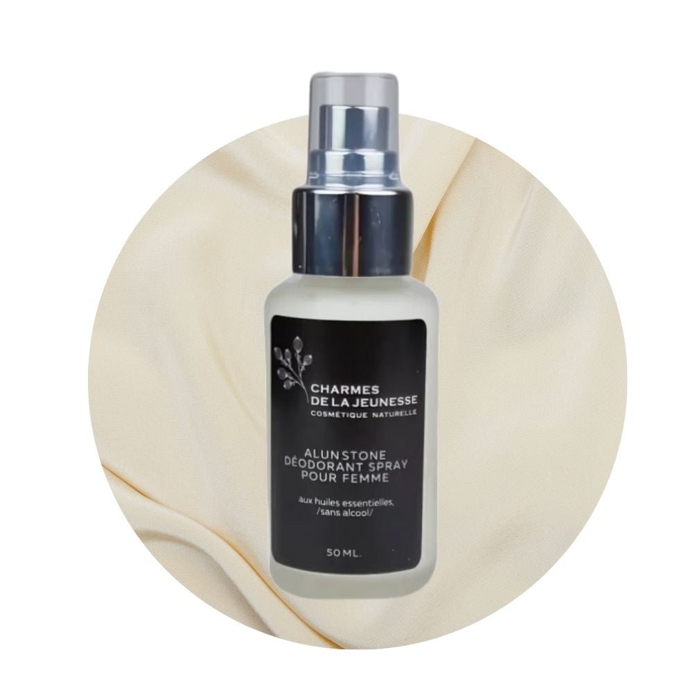 ALUN STONE DÉODORANT SPRAY POUR FEMME | purškiamas dezodorantas su alūno akmeniu moterims