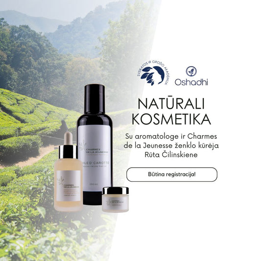 Natūrali odos priežiūra su Rūta Čilinskiene