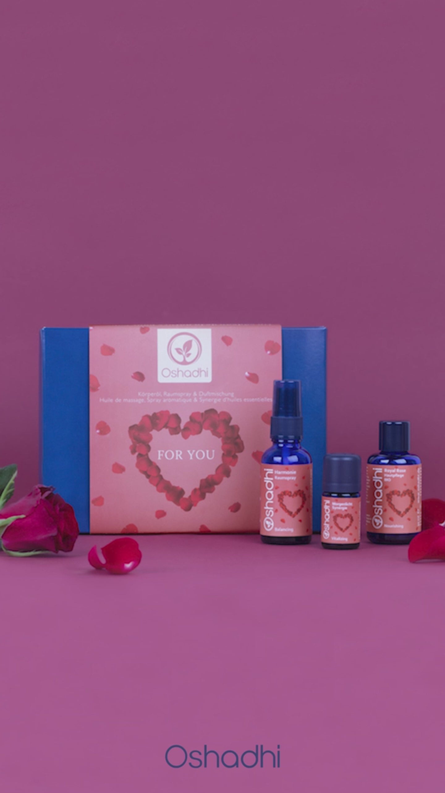 OSHADHI FOR YOU GIFT SET | Meilės rinkinys